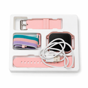 4G Kids Smart Watch GPS Tracker, Smartwatch for Kid with Video Calling, Voice Chat, Class Mode, SOS , Pedometer, Alarm, Games, SIM Card HD Touch Screen Phone Watch Gift for 412 Girls Boys, Pink