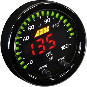 AEM 30-0307 X-Series Oil Pressure Gauge