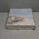 the stream design Bedroom Canvas Beach Wall Art: Bathroom Living Room Pictures Ocean Theme Painting Wall Decor 4 Panel Blue Coastal Prints Sea Scene Artwork Decorations for Home Office