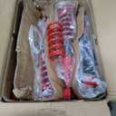 EVIL ENERGY Coilovers Compatible for Ford Mustang 2005-2014, Coilovers Suspension Kit, Height Adjustable Lowering Kit, Twin-Tube Coilover Shocks for Comfortable Ride, Red