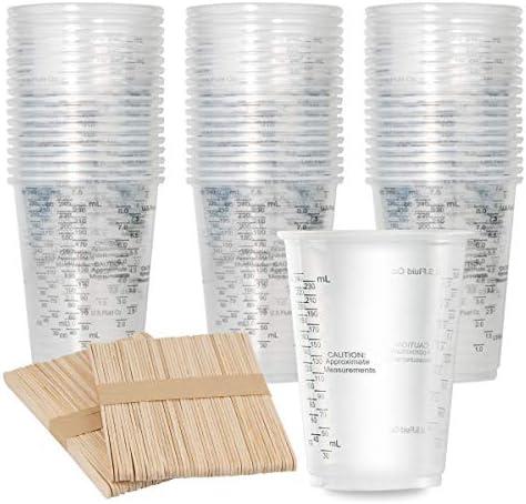 100 Wooden Sticks For Stirring Paints, Pigments, Epoxy Resins And Other Resins