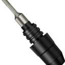 SD FACTORY SDS-Plus to SDS-Max Adapter for Rotary Hammers, 8-1/4 Inches Long Black Alloy Steel Adapter, Compatible with SDS Max Bits, Drill Set for Enhanced Performance