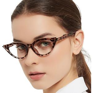 OCCI CHIARI Cat Eye Reading Glasses for Women Cateye Stylish Readers Glasses, +2.75