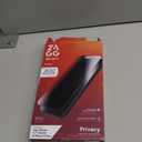 ZAGG Glass Elite Privacy Screen Protector for iPhone 16 Plus / 15 Plus - 2-Way Privacy Filter, Ultra-Strong Tempered Glass, 5X Stronger, Smudge-Free, Easy Install, InvisibleShield, Recycled Content