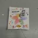 5"x4'' Large Ink Pad Washable Stamp Ink Pad for Baby Footprint Handprint with 30ml Premium Refill Ink (Yellow)