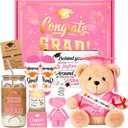 2026 Graduation Gift for Her, College & High School Graduation Gifts Basket with Plush Bear Scented Candles Tumbler Class of 2026 Graduate Gifts Box for Women Girl Daughter Senior Graduates
