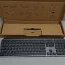 Logitech MX Keys S Wireless Keyboard, Low Profile, Fluid Precise Quiet Typing, Programmable Keys, Backlighting, Bluetooth, USB C Rechargeable, for Windows PC, Linux, Chrome, Mac - Graphite