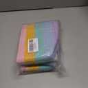 Rainbow Woven Baskets Rope Blanket Basket Storage withe Handles for Laundry, Living Room, Nursery, Bedroom (Square Rainbow)