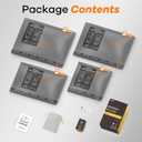 Travel Vacuum Storage Bags with Wireless Rechargeable Electric Pump, 8 Pack Travel Essentials Vacuum Seal Bags for Clothing, Space Saver Compression Packing Bags for Luggage, Suitcase, Backpack, Home