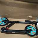 WAYPLUS KS1 Kick Scooter for Ages 6+,Kid, Teens & Adults. Max Load 240 LBS. Foldable, Lightweight, 8IN Big Wheels for Kids, Teen and Adults, 4 Adjustable Levels. Bearing ABEC9 FED Fitness