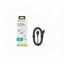 NEW Apple Quick Charge Cable to USB C Extended Length 6.5 Foot Black