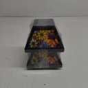 Solar Post Cap Lights - 4x4, 5x5, 6x6 Fence Post Solar Lights, Daffodils Lampshade, 15LM Bright LED, IP65 Waterproof Outdoor Post Lights for Garden, Yard, Deck, Warm White (Sunflower, 2)