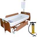 Medical Inflatable Bathtub, Bath Kit with Excellent Electric air Pump for Geriatric, Elderly, Disabled, Seniors, Bedridden Patients, Handicapped, Bath in Bed, Basic - Manual air pump model