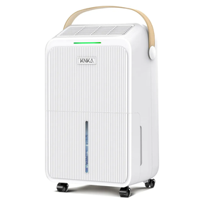 KNKA 2500 Sq.Ft Dehumidifiers for Home with Drain Hose Max 34 Pints, Dehumidifier for Basement, Bedroom, Bathroom, Large Room, Three Modes, Intelligent Humidity Control, Dry Clothes, 24HR Timer