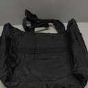 HOTOR Puffer Tote Bag for Women, Nurses - Multi-Pocket Lightweight Bag for Work - Quilted Handbag for Travel and Gym (18.1"  6.3"  11.8", Black)