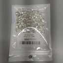 Aylifu 100pcs Pinch Clip Bail Clasp Brass Dangle Buckle Bead Pendant Connectors for DIY Necklace Earrings Crafts Jewelry Making Findings, Silver