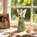 Mom Birthday Gifts,Mom Friend Birthday Gifts for Women,Mothers Figurine Gifts,Angel Figurine for Mothers Day,Sculpted Hand-Painted Figurine