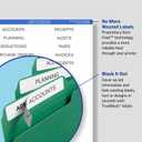 Avery File Folder Labels with TrueBlock Technology, Permanent Adhesive, 2/3" x 3-7/16", Laser/Inkjet, 4-Pack, 150 Labels Total (08593)