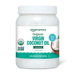 Amazon Grocery, Organic Virgin Coconut Oil, 54 Fl Oz (EXP 03/02/26)