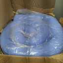 Ninemoon 3 Inch Memory Foam Mattress Topper with Cool Nylon-Spandex Cover, Full