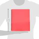 Oxford Poly 8-Pocket Organizer, Letter Size Folder, Durable Translucent Poly, Wire Binding, Holds 200 Sheets, Assorted Colors (Red, Blue, Green and Purple), No Color Choice, 1 Per Pack (5740404)