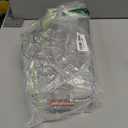 DASITON Large Makeup Brush Holder,Rotating Makeup Organizer,Vintage Striped Cosmetic Organizer,Makeup Storage Organizer for Bathroom Countertop,Dresser,Vanity(Clear)