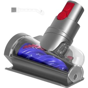OTTWL V12 Mini Motorized Brush Head Compatible with Dyson Digital Slim(SV18)V9(SV57)V12 Detect Cordless Vacuum Cleaners, Anti-Tangle Mini Hair Screw Tool for Long Hair and Pet Hair