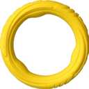 Indestructible Dog Ring Toy, Rubber Soft Dog Chew Toys, Small Medium Large Dogs Frisbee for Aggressive Chewers,Suitable for Tossing, Pulling Training-6.69in Flying Disc (1 Ring)