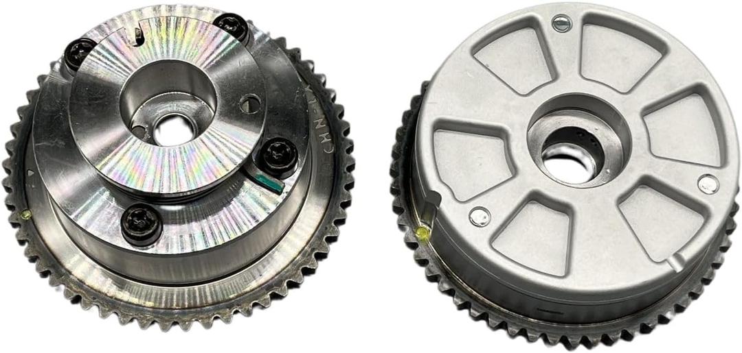 Engine Exhaust & Intake CVVT Camshaft Gear Compatible with Hyundai Elantra Sedan 2.0L 2017-2020 for Kona 2.0L 2018-2021 for Veloster 2.0L 2019-2021 for Kia Soul 2.0L 2020-2022