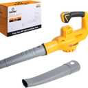 FAVOIC 20V Cordless Leaf Blower, 150 MPH, 2-Speed, 180 CFM, Compatible with DeWalt 20V Max Battery (TOOL BARE), Handheld, Lightweight, Powerful, Ideal for Leaves, Dust, Light Snow, and Outdoor Cleanup