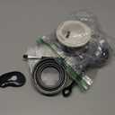 Reusable Pods Kit for Nespresso Vertuo, Refillable Coffee Pods with 100pcs Aluminum Covers Foil Seals Lids for VertuoLine Capsules, Compatible for VertuoPlus Espresso Machine (Pods not included)