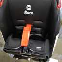Diono Radian 3R, 3-in-1 Convertible Car Seat, Rear Facing & Forward Facing, 10 Years 1 Car Seat, Slim Fit 3 Across, Jet Black