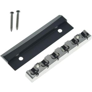 Dopro Stainless Steel 43mm Guitar Roller Nut Electric Guitar Nut for Strat/Stratocaster