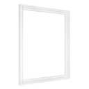 MCS Canvas Float Frames 16x20 Frame, White Frame for Finished Canvases, Vertical & Horizontal Wall Hanging Large Frame with Adhesive for Canvas Paintings (1-Pack)