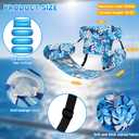 3 Pack Pool Floats Adult, Adjustable Heavy Duty Inflatable Pool Floats Chair, Portable Pool Float Lounger for Adults & Kids, Pool Floaties Noodles for Summer Pool Beach Lake Party Relaxing Fun