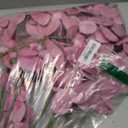 IPOPU Dusty Pink Orchid Artificial Flowers 5PCS Fake Orchid Long Stems Phalaenopsis Branches Real Touch Silk Orchids for Vase for Bridal Shower Home Party Wedding Decoration (Dusty Pink)