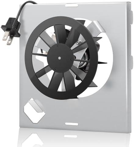 【Upgraded Copper Motor】 696N-R02 B Unit 50CFM Fan Compatible with Broan-Nutone 688-K 688-J 688-H 688-G 695N-R02 B, 696N-R01 B, 695N-R02 B,2.0 Sones,S97012026 Fan Assembly Black Silver
