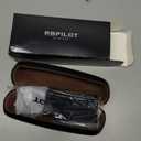 Aviator Reading Glasses for men and Women Blue Light Blocking Lens Spring Temple (Gold), Magnification Strength: 3.0 x