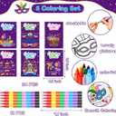 Purim Coloring Books Bulk 24Pcs Happy Purim Mini Coloring Books DIY Art Drawing Book for Jewish Carnival Holiday Party Goodie Bags Stuffers Sunday School Classroom Favor