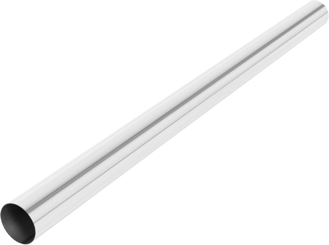 2.5 Inch Straight DIY Custom Mandrel Exhaust Pipe Tube Pipe, 40 Inch Length, 2.5'' OD Mandrel Straight Pipe, T304 Stainless Steel, Universal Fitment