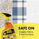 Goo Gone Spray Adhesive Remover Gel 12 Oz with Scraper, Removes Glue, Stickers, Tape Residue, Grease, Gum & Wax, Adhesive Spray with Citrus Cleaning Power for Hard Surfaces, Carpets & Fabrics