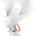 Wired Alarm Siren Horn, 150 dB DC 12V Dual Tone Wired Horn Siren Burglar Anti Theft Loudspeaker Home Security Alarm System for Indoor Outdoor Security