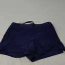 Pinup Fashion Swim Shorts for Women Beach Trunks Swimwear Tankini Boy Shorts Bottom Boardshort with Liner (Medium, Navy Blue-1)