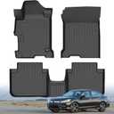 Floor Mats for Honda Accord 2013-2017 (Sedan ONLY) Custom Fit TPE Liners | All Weather Floor Liners for Accord Anti-Slip & Durable Full Mats Set Liners for Honda Accessories Front & 2nd Row