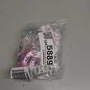 PANTIDE 4Pcs Coquette Pink Bow Hair Claw Clips for Women Girls - Cute Bow Preppy Trendy Rectangle Nonslip Banana Hair Clips, Thin Thick Short Long Curly Accessories, Birthday Bachelorette Wedding Gift