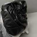 X AUTOHAUX Car Cover for Chevrolet Silverado Crew 210D-PU Outdoor Full Car Cover All Weather with Door Zipper for Waterproof Windproof Sun Rain Protection, Black 