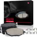SATISFIED Ceramic Front Brake Pads D785 Fit For Cadillac Escalade 2002-2006 | Clean, quiet operation, smooth pedal feel, consistent stopping performance, and dependable daily-driving response.