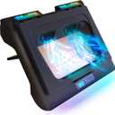 KLIM Everest Laptop Cooling Pad | New | Powerful Turbo-Fan 4300 RPM Laptop Cooler | Sealed Foam for Maximum Performance | Avoid Overheating and Protect Your Gaming Laptop | 14-17.3 in (Black)