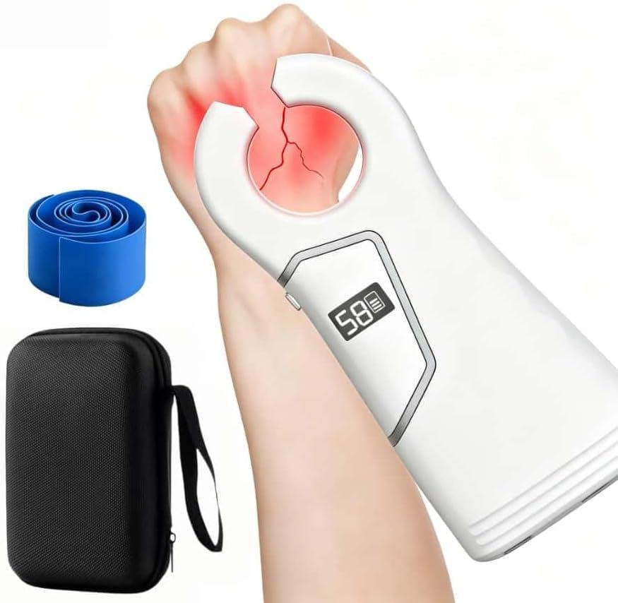 Digital Display Vein Finder, Type C Portable Charging, 1-99 Precision Adjustment for Universal Skin Compatibility, Suitable for Nurses, Doctors, Clinics & Home Use Vein Locator Device (White)