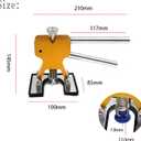 Car Body Dent Repair Removal Tool, Paint-Free Dent Repair Puller and 18 Label Hail Dent Suction Repair Tool - (1 Set)